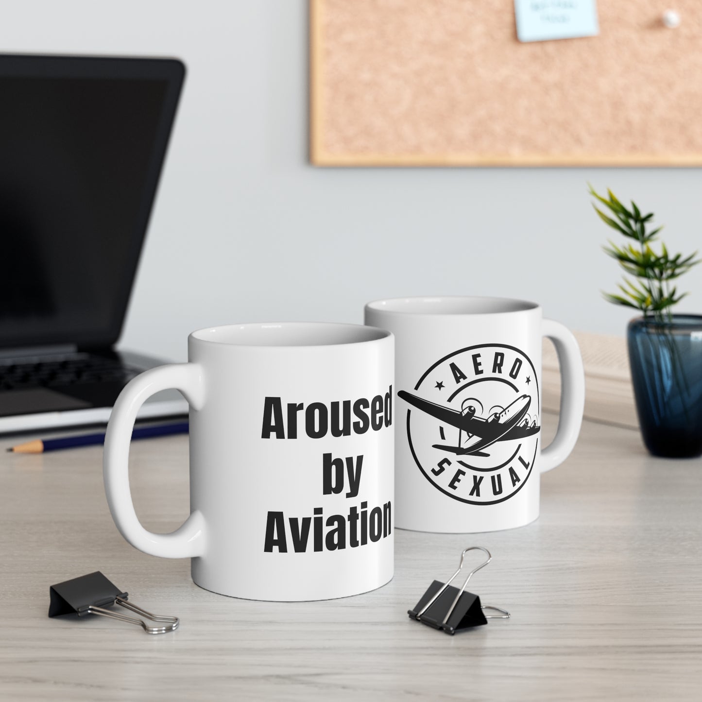Aerosexual Coffee Cups, 11oz, 15oz