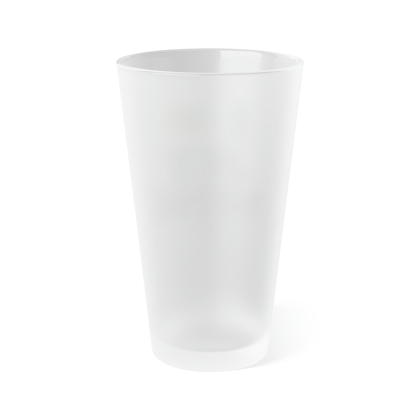 I heart Jet Noise Frosted Pint Glass, 16oz