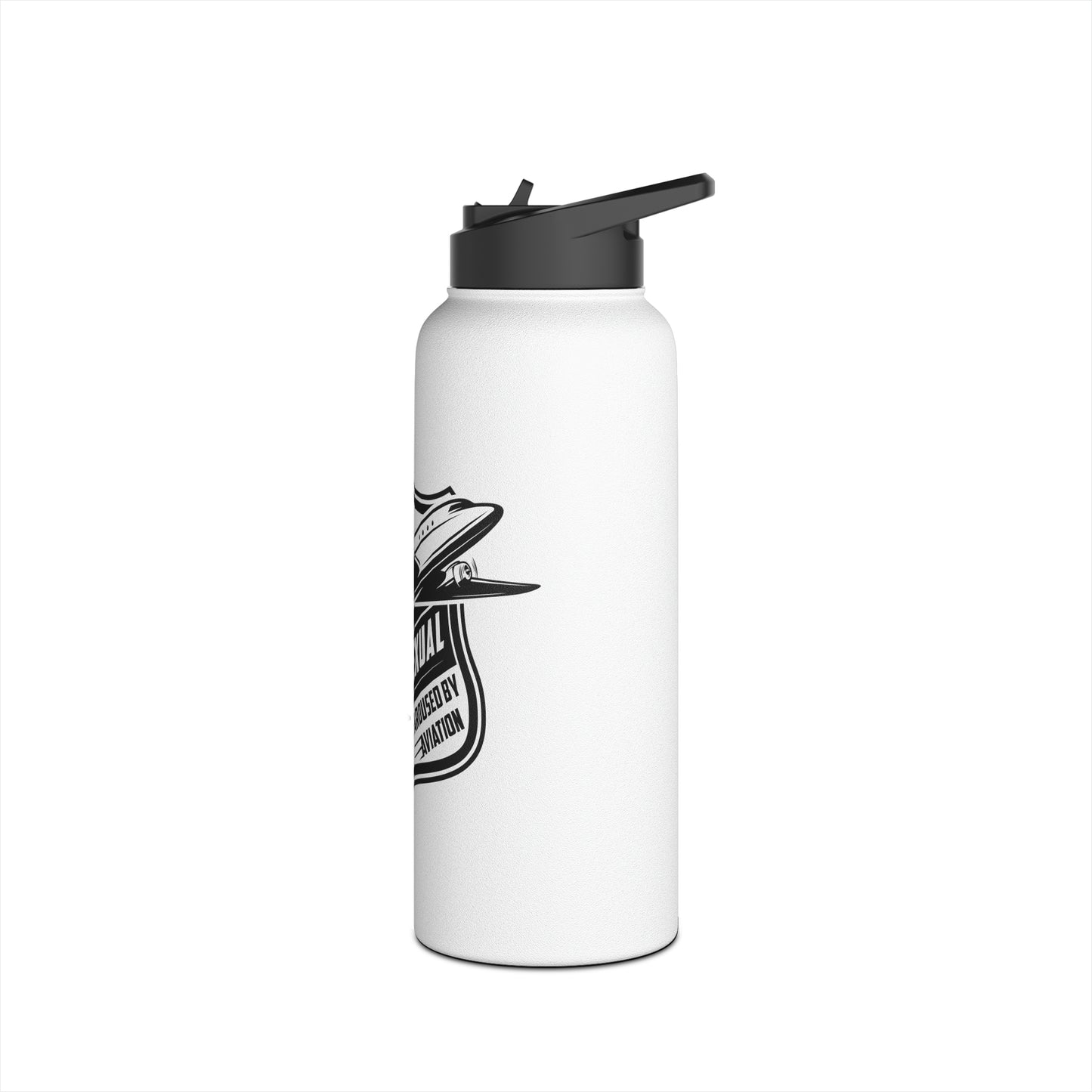 Aerosexual Stainless Steel Water Bottle, Standard Lid