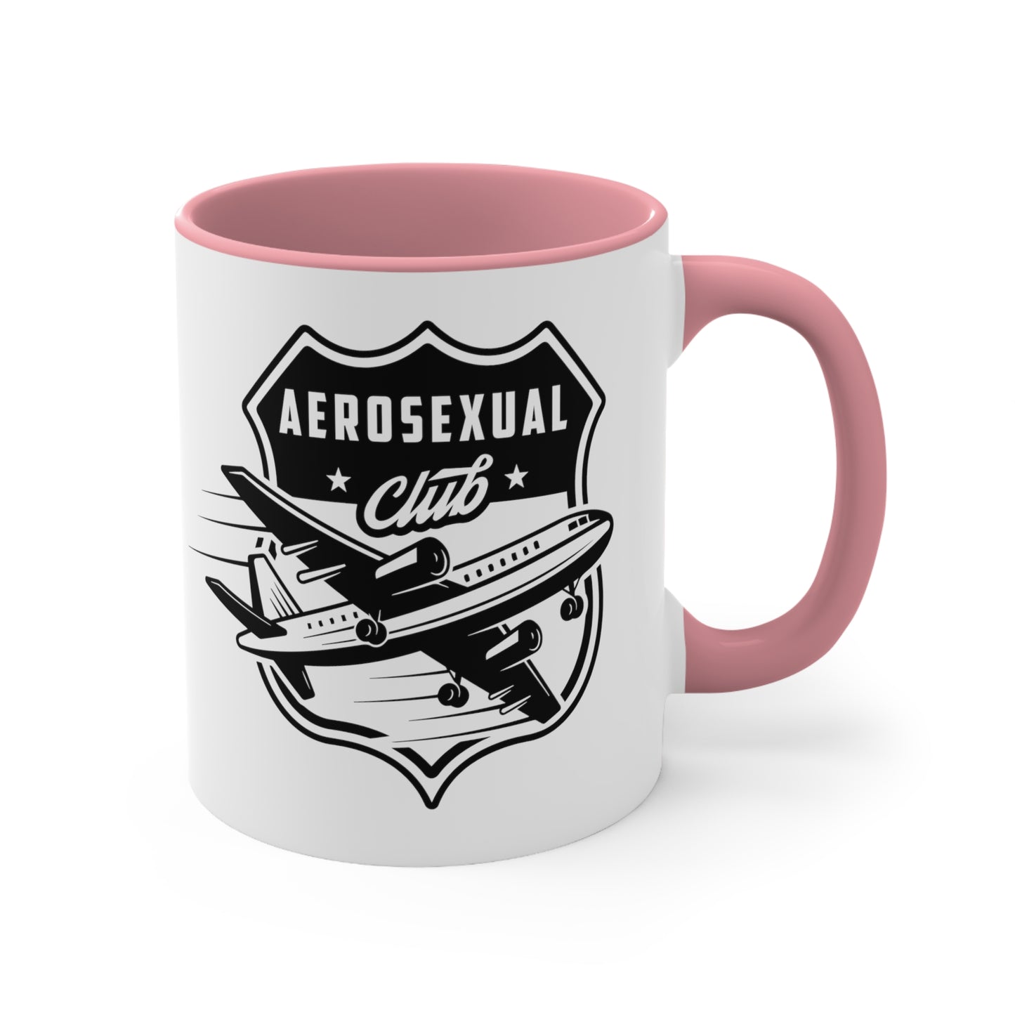 Aerosexual Two-Tone Coffee Mugs, 15oz