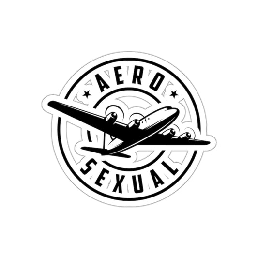 Aerosexual Die-Cut Sticker