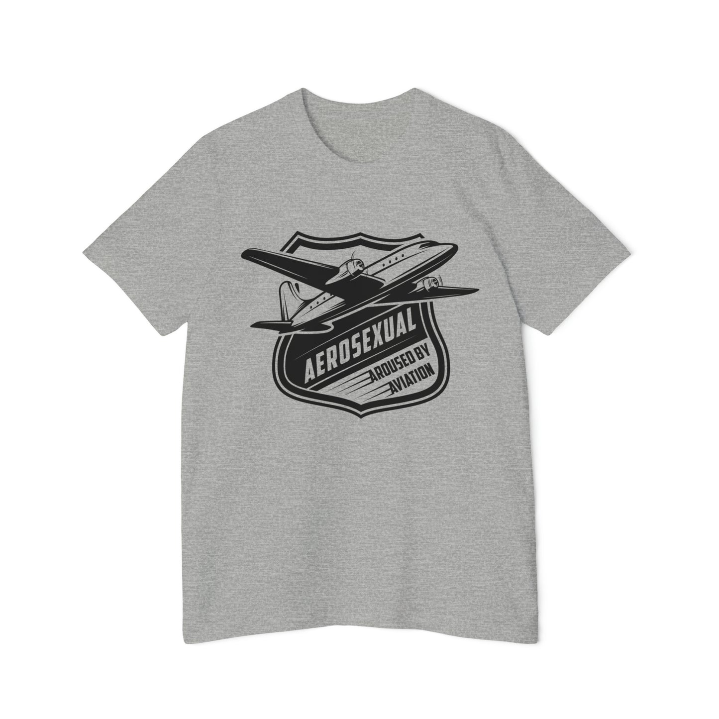 Aerosexual USA-Made Unisex Short-Sleeve Jersey T-Shirt
