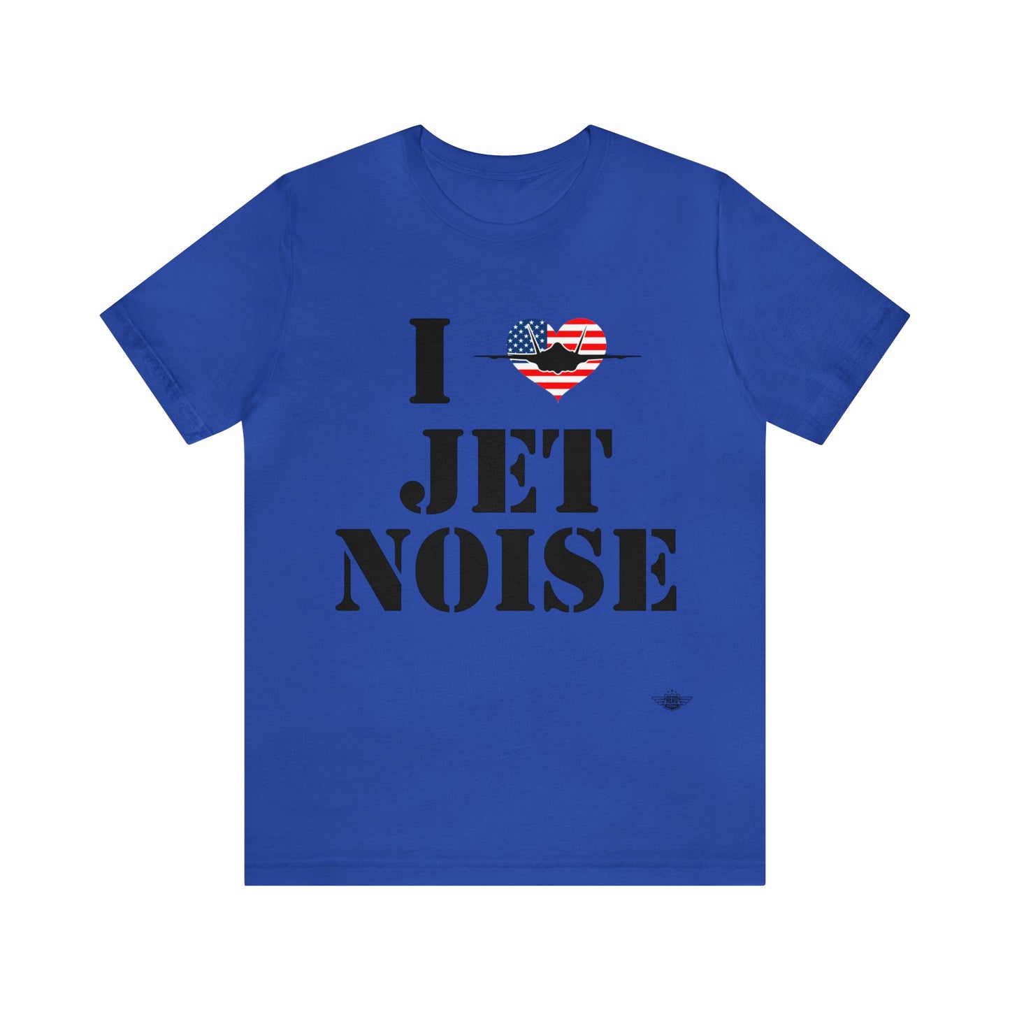 I Heart Jet Noise Unisex Jersey Short Sleeve Tee