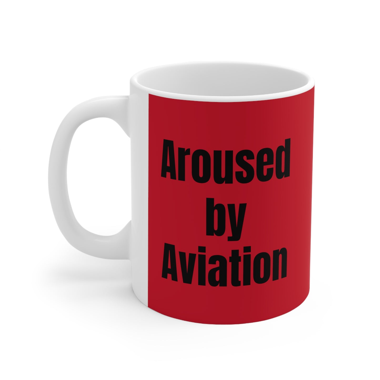 Aerosexual Coffee Cup Red, 11oz