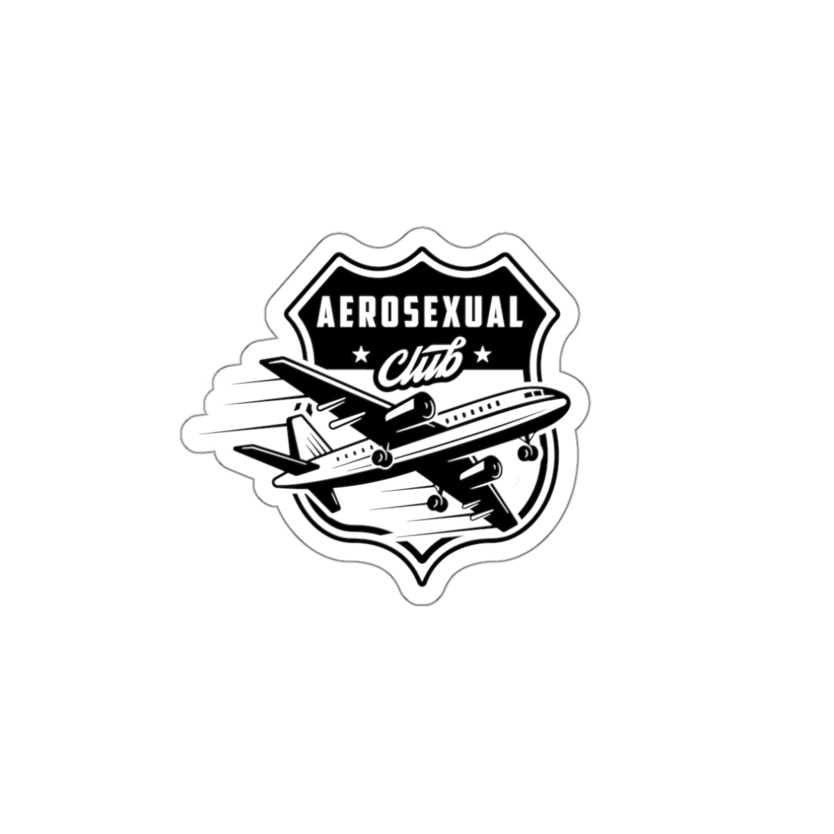 Aerosexual Club Die-Cut Stickers