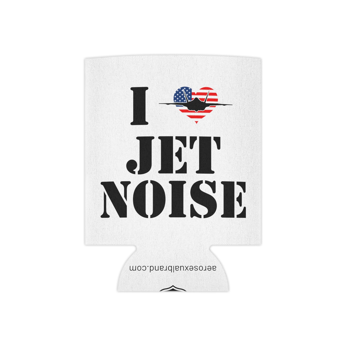 I heart Jet Noise soft can sleeve