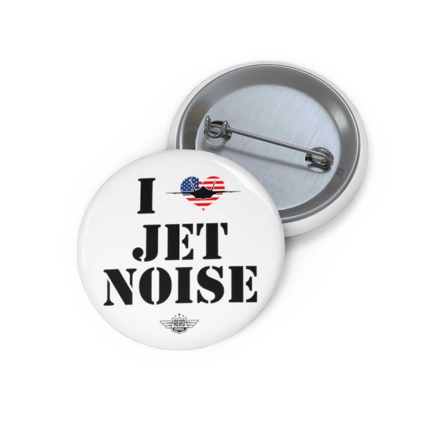 I Heart Jet Noise Buttons